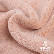 半岛良品 卡通儿童擦手巾 珊瑚绒强吸水加大加厚可爱卫生间挂式